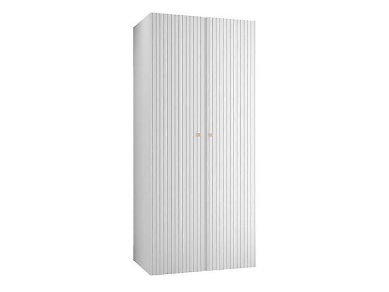 MIRJAN24 Kleiderschrank Orion Ryfel Slim 2D (mit Drehtür) Kleiderhaken, Met günstig online kaufen