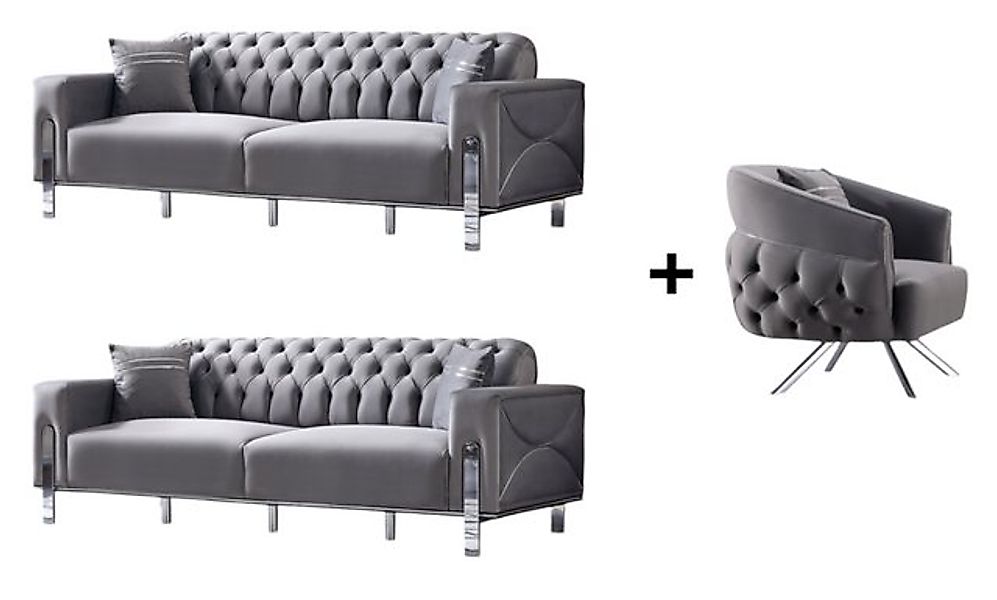 BENEDO MÖBEL Polstergarnitur CARLA Sofa Handarbeit günstig online kaufen