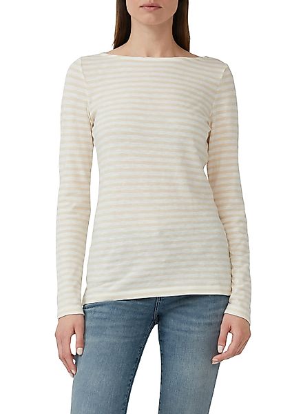 s.Oliver Langarmshirt, mit Streifen Muster günstig online kaufen