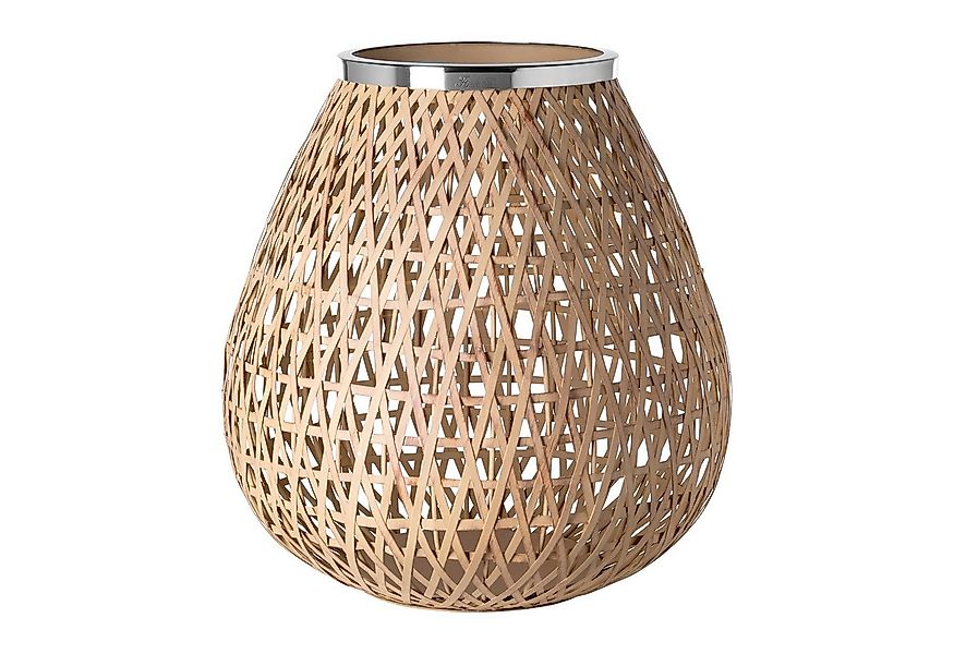 Fink Windlicht SHONA Windlicht - natur-silber - Eisen - H. 34,5cm x Ø 33cm günstig online kaufen