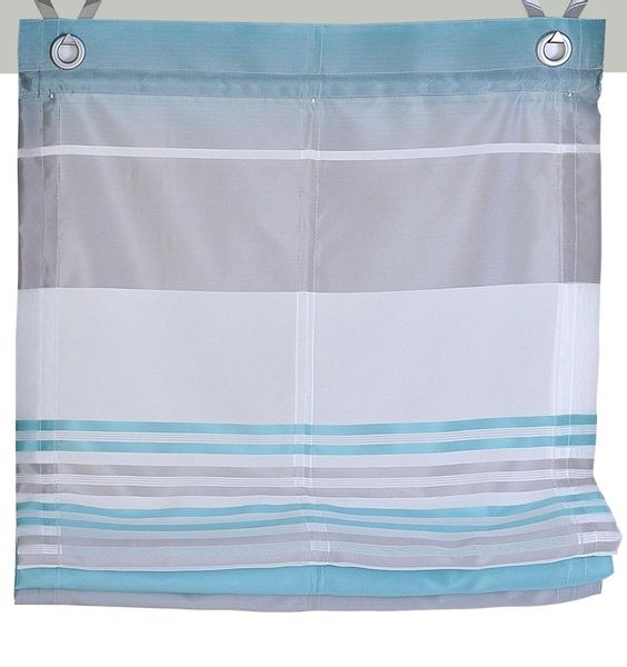 Kutti Raffrollo »Jamaica« mit Hakenaufhängung ohne Bohren freihängend halbt günstig online kaufen