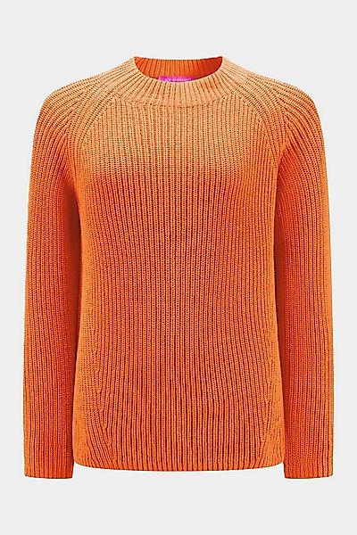 six-o-seven Strickpullover Six-o-Seven Grobstrickpullover - ORANGE günstig online kaufen