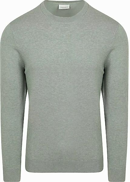 Profuomo Pullover Luxury Basic Grün - Größe XXL günstig online kaufen