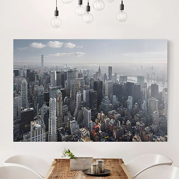 Leinwandbild Architektur & Skyline - Querformat Upper Manhattan New York Ci günstig online kaufen