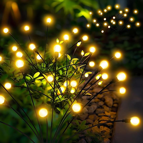 BlingBin LED Gartenleuchte Solarlampen Solarleuchten Garten günstig online kaufen