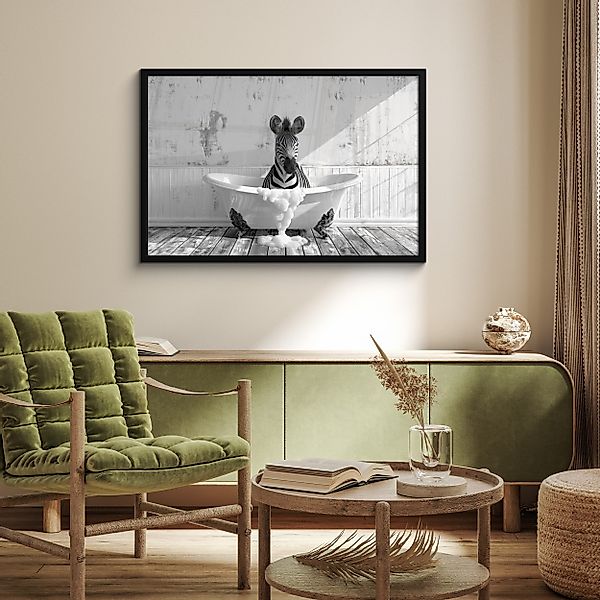 MuchoWow Poster Zebra - Wildlife - günstig online kaufen