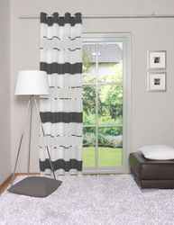 HOME WOHNIDEEN Vorhang "DARIAH" Ösen 1 Stk. tlg. HxB: 245x140, blickdicht günstig online kaufen