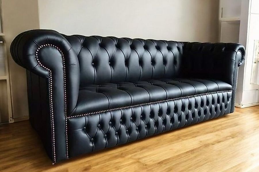 JVmoebel 3-Sitzer Schwarze Sofa Couch Polster XXL 3 Sitzer Big Sofas 100% L günstig online kaufen