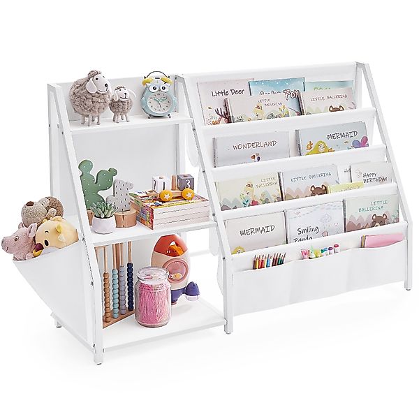 SONGMICS Spielzeugtruhe, Bücherregal Kinder, Spielzeugregal, mit günstig online kaufen