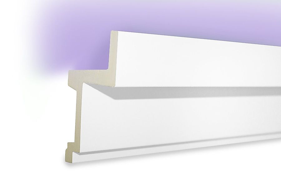 Tesori Stuckleiste KF705, 2 Meter, LED günstig online kaufen