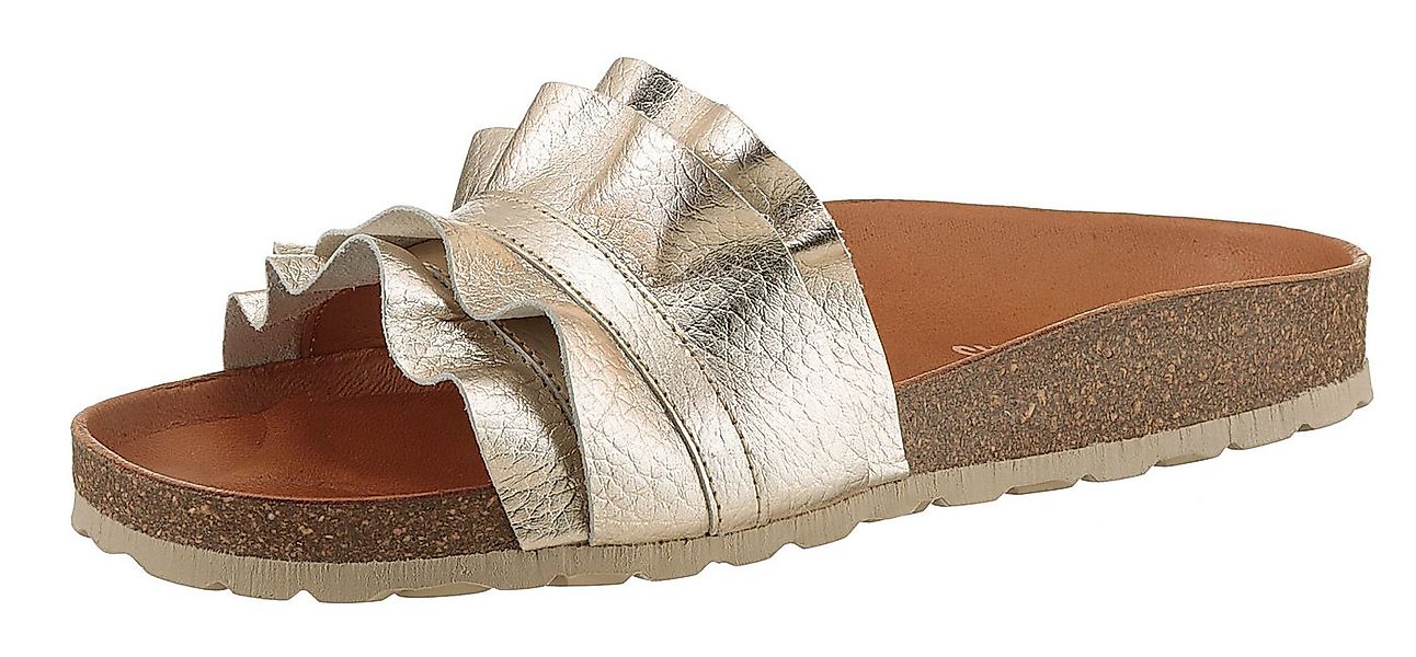 VERBENAS Rocio Roda Pantolette Sommerschuh, Strandschuh, Flat mit vorgeform günstig online kaufen