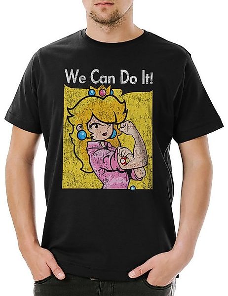 Urban Backwoods Print-Shirt We Can Do It Princess Herren T-Shirt Super Game günstig online kaufen