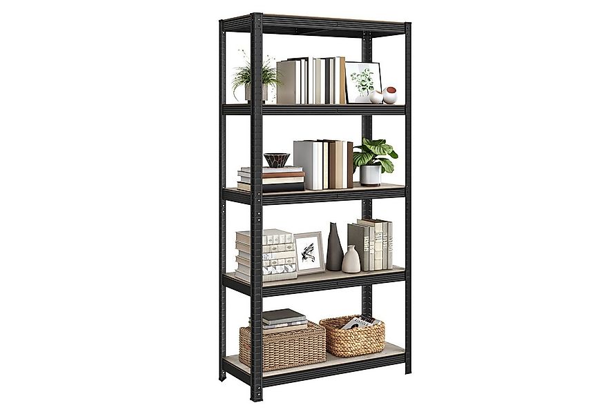 SONGMICS Standregal Küchenregale, 1-tlg., Lagerregal, 5 Ablagen, verstellba günstig online kaufen