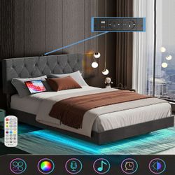 oyajia Bettgestell Doppelbett 140x200cm mit Lattenrost, günstig online kaufen