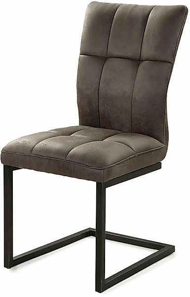 Jockenhöfer Gruppe Freischwinger "Vitus" (Set) 2 Stk. Microfaser VINTAGE mi günstig online kaufen