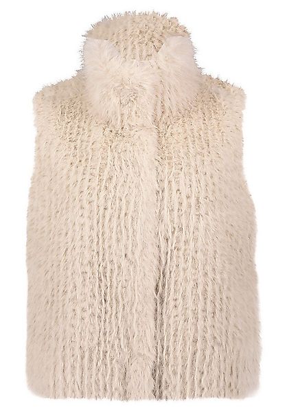 Amber & June Plüschweste Weste PlUEsch günstig online kaufen