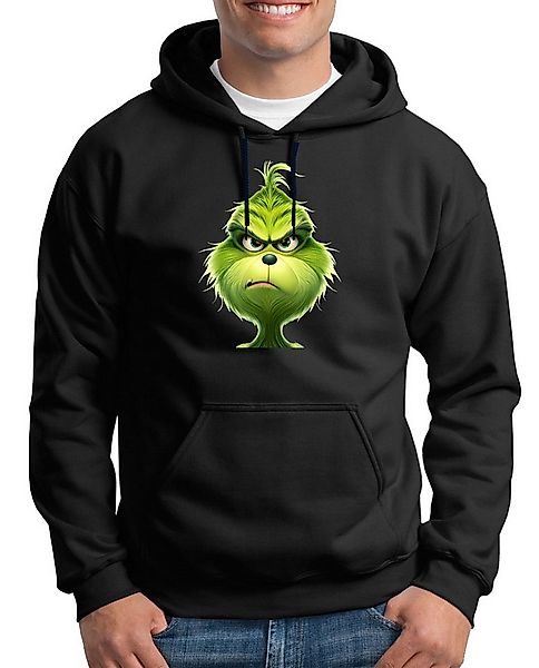 TShirt-People Kapuzenpullover Hoody Grumpy Grinch günstig online kaufen