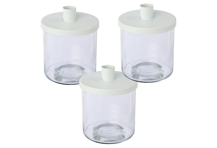 Creativ home Kerzenhalter Kerzenhalter (Set, 3 St), mit mehreren Funktionen günstig online kaufen