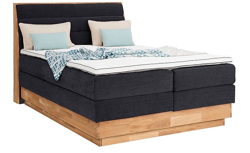 OTTO products Boxspringbett »Jenna«, ohne LED-Beleuchtung, mit zertifiziert günstig online kaufen