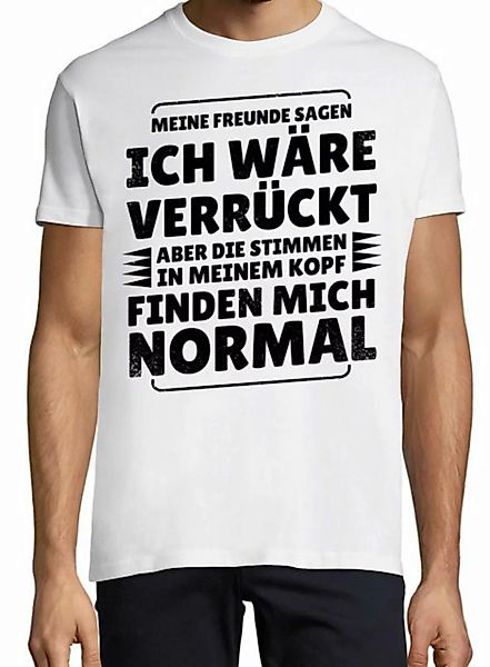 Youth Designz Print-Shirt Verrückt Normal Herren T-Shirt mit lustigen Spruc günstig online kaufen