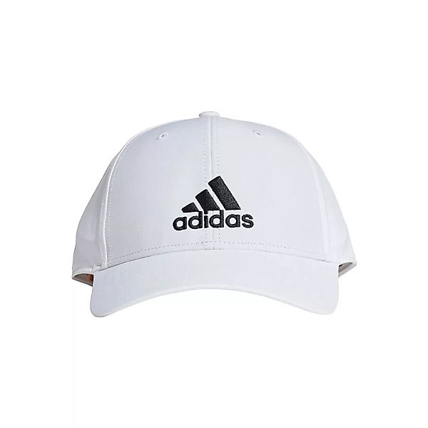 Adidas Lightweight Embroidered Deckel 54 cm White / White / Black günstig online kaufen