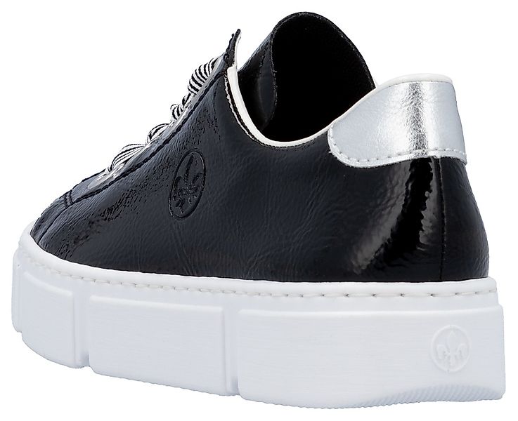 Rieker Sneaker mit trendigen Schnürsenkeln, Freizeitschuh, günstig online kaufen