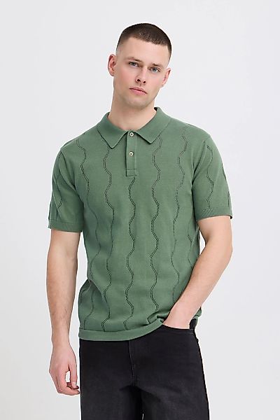 Blend Poloshirt "BHDuran Knit" Modernes Poloshirt mit Lochstrickmuster günstig online kaufen