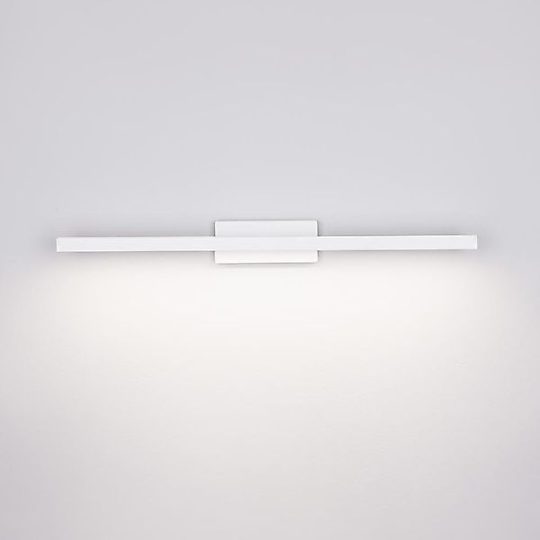 LED Wandleuchte Flat in Weiß 18W 1513lm IP44 günstig online kaufen