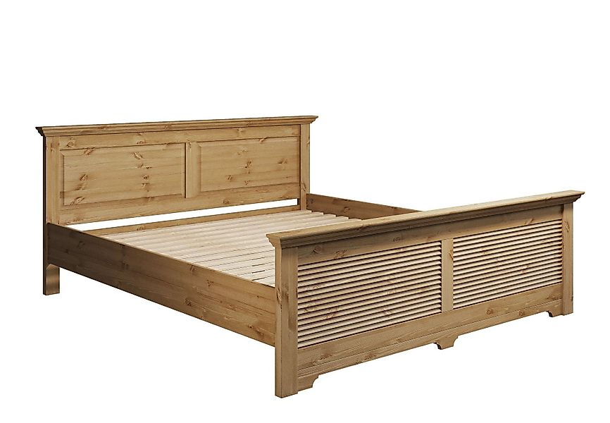 Home affaire Bett Rauna, Landhausstil, edles günstig online kaufen