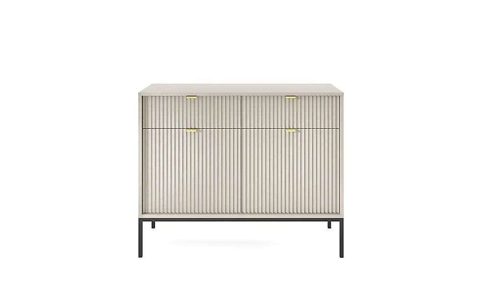 Sideboard  Nova ¦ beige ¦ Maße (cm): B: 104 H: 83 Kommoden & Sideboards > S günstig online kaufen
