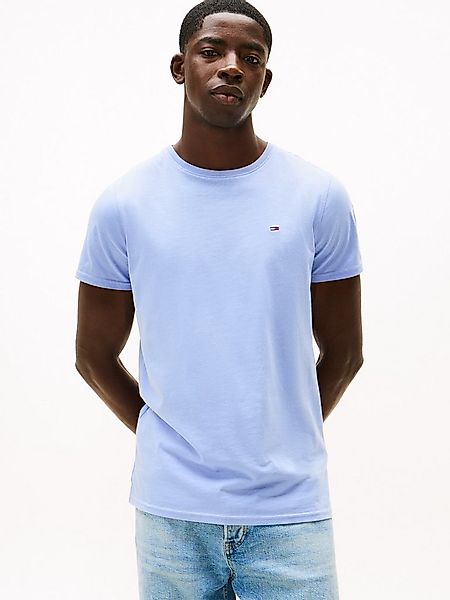 Tommy Jeans T-Shirt TJM ESSENTIAL SOLID TEE mit Rundhalsausschnitt und deze günstig online kaufen