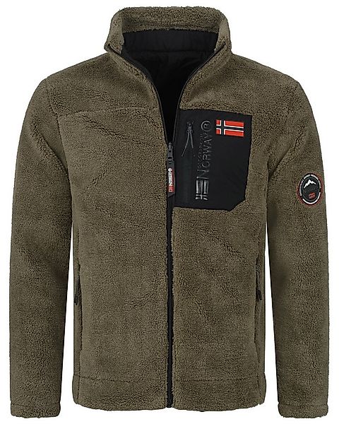 Geographical Norway Fleecejacke Herren Teddy Fleece Winter Jacke Outdoor Üb günstig online kaufen
