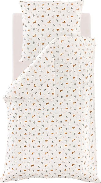 Träumeland Bettwäsche "Dinolino" 2 Stk. verpackt im praktischen & wiederver günstig online kaufen