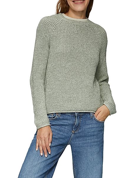 QS Strickpullover mit Rundhalsausschnitt günstig online kaufen