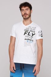 CAMP DAVID V-Shirt aus Baumwolle günstig online kaufen