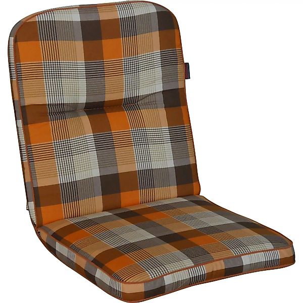 Angerer Stuhlauflage Niedrig Glasgow Terrakotta Grau günstig online kaufen