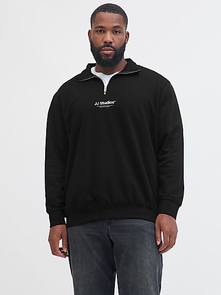 Jack & Jones PlusSize Sweatshirt JJESOHO SWEAT QUARTER ZIP HN NOOS PLS günstig online kaufen