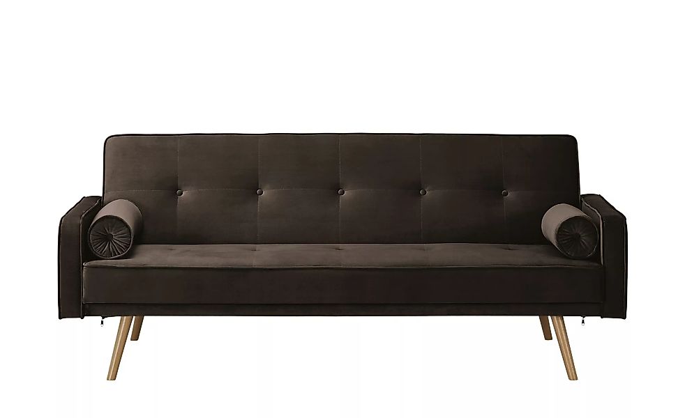 Sofa mit Funktion  Fibi - braun - 207 cm - 92 cm - 93 cm - Polstermöbel > S günstig online kaufen