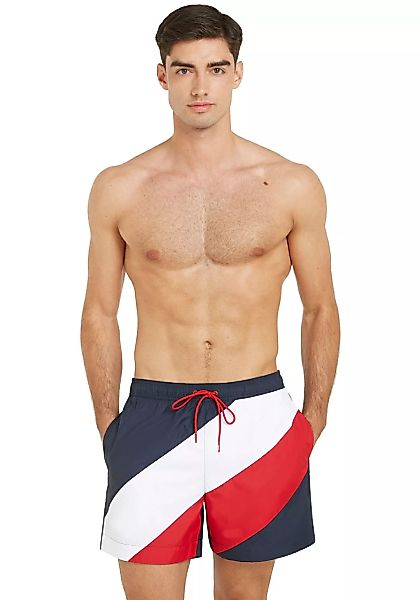 Tommy Hilfiger Swimwear Badeshorts "MEDIUM DRAWSTRING DIAG", in mehrfarbige günstig online kaufen