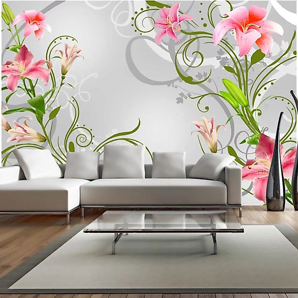 Fototapete - Subtle beauty of the lilies III günstig online kaufen