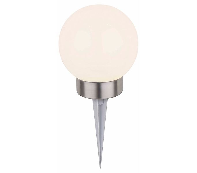 Dehner LED Solarleuchte Kugel-Leuchte mit Erdspieß/Farbwechsel, günstig online kaufen