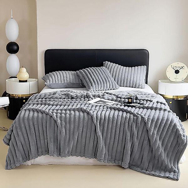 Wohndecke Kuscheldecke Sofadecke Couchdecke, MODFU, 200x230cm, günstig online kaufen
