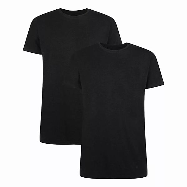 Bamboo basics Herren T-Shirt RUBEN, 2er Pack - Unterhemd, Rundhals, Single günstig online kaufen