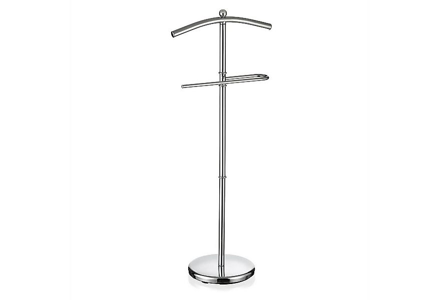 CARO-Möbel Herrendiener JÖRG, Herrendiener Kleider Stange mit Hosenbügel Kl günstig online kaufen