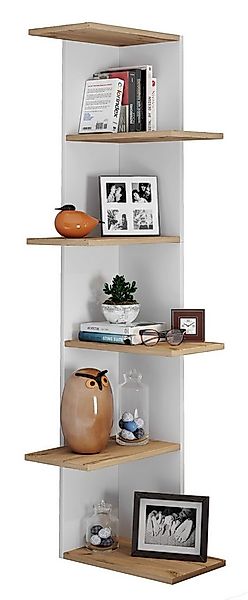 VCM Wandregal Holz Wandregal Hängeregal Eckregal Regal Balos XL günstig online kaufen