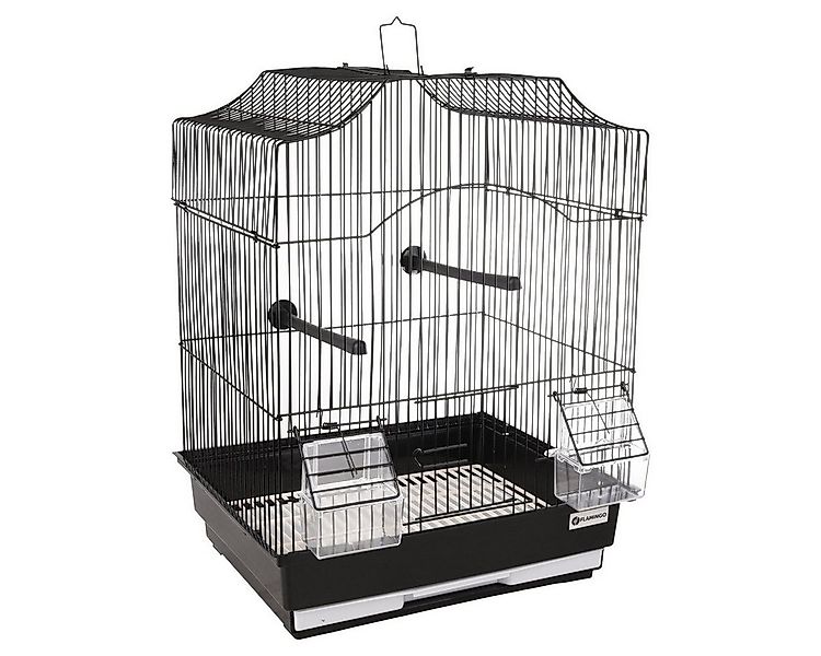 Flamingo Vogelkäfig Vogelkäfig Lampung 2 schwarz günstig online kaufen