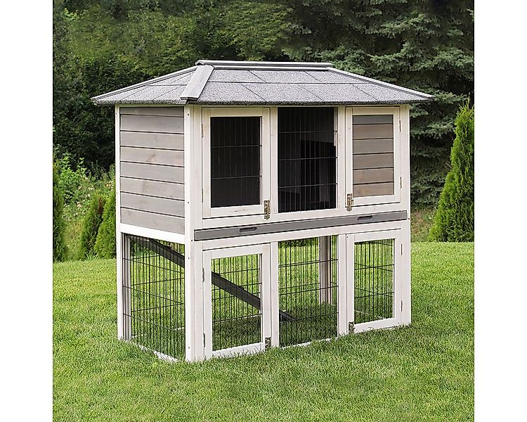 My Animal Kleintierstall XXL Hasenstall MH-28 - 2 Etagen - Wetterbeständig, günstig online kaufen