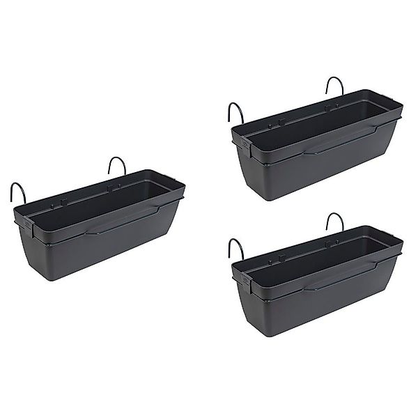 Kreher Blumenkasten Set: 3 x Balkonkasten günstig online kaufen
