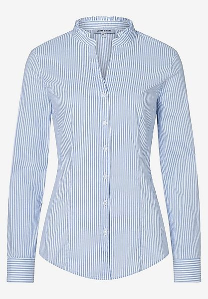 MORE&MORE Hemdbluse Striped Cotton Stret günstig online kaufen