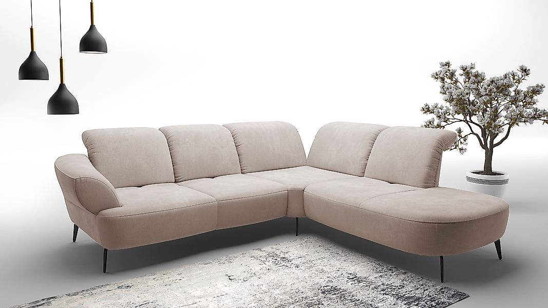 sit&more Ecksofa »Dance, L-Form, inkl. Sitztiefenverstellung« inkl. Click&S günstig online kaufen
